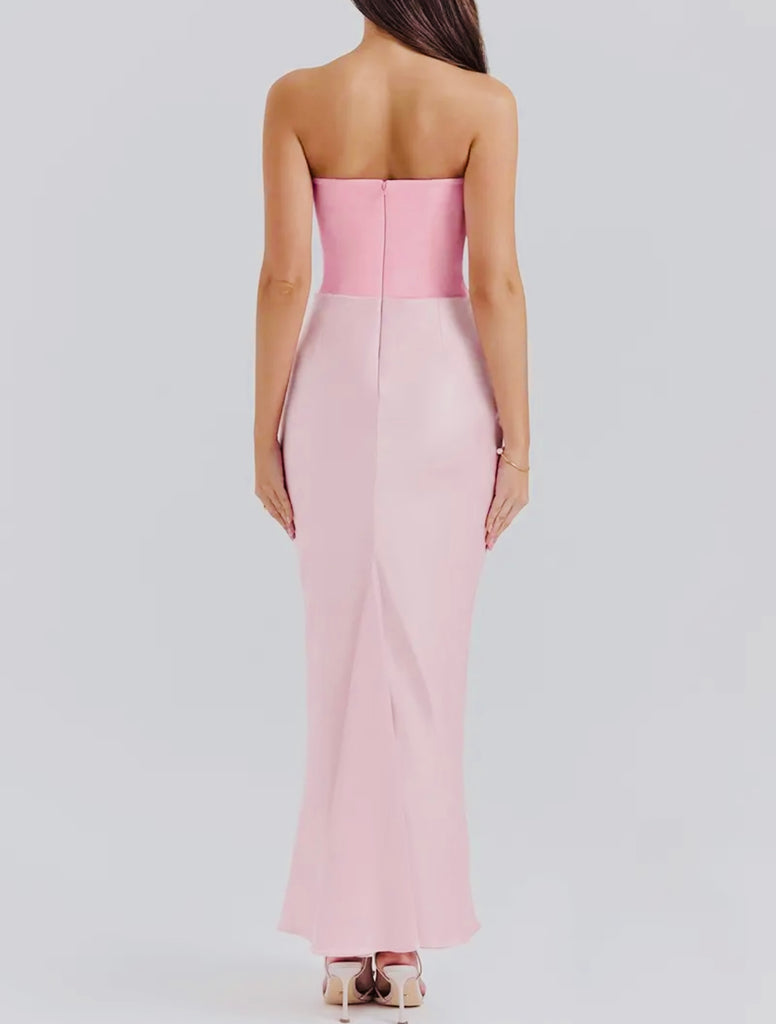 Strapless Fitted Mermaid Dress